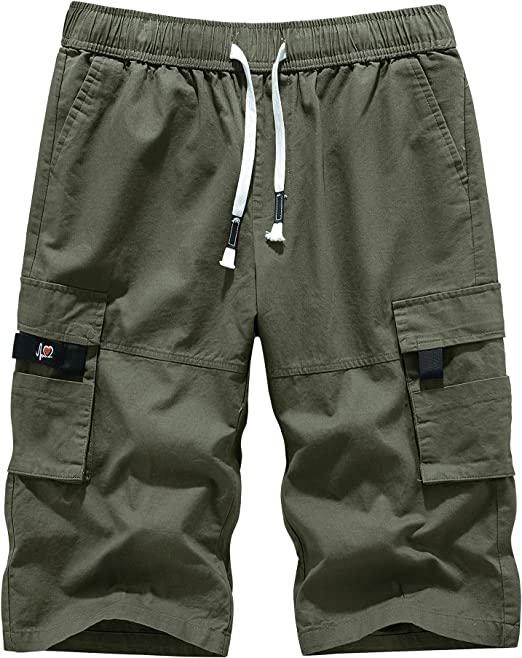 Summer Casual Elastic Shorts-Waves And Trunks