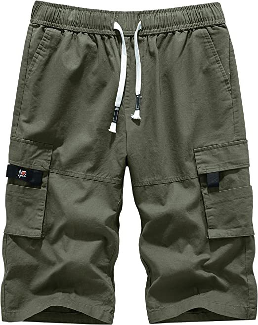 Summer Casual Elastic Shorts-Waves And Trunks