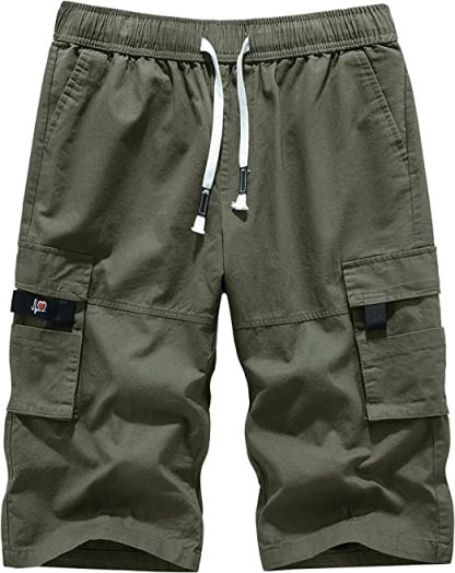 Summer Casual Elastic Shorts-Waves And Trunks