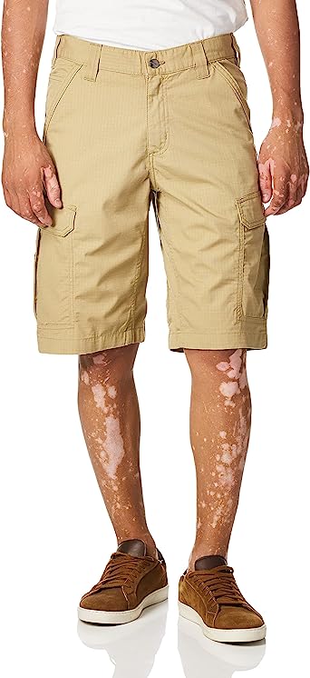 Relaxed Fit Ripstop Cargo Work Short-Waves And Trunks