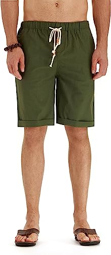 Casual Drawstring Closure Classic Fit Shorts-Waves And Trunks