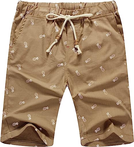 Casual Summer Drawstring Beach Shorts-Waves And Trunks