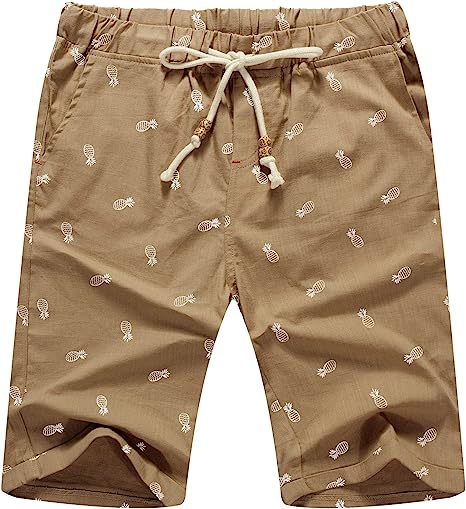 Casual Summer Drawstring Beach Shorts-Waves And Trunks