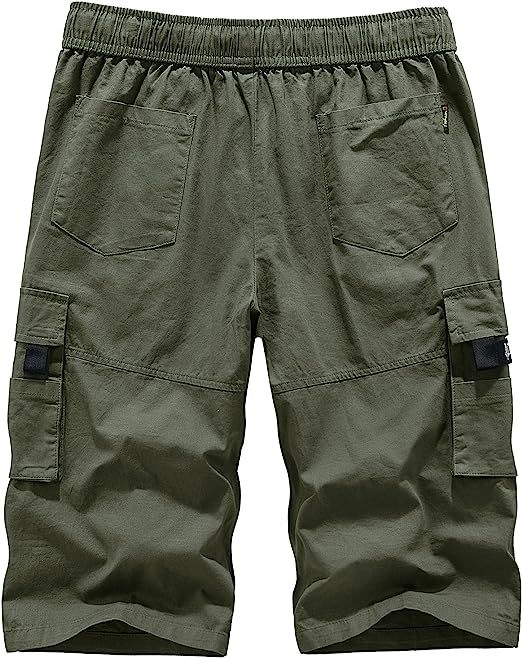 Summer Casual Elastic Shorts-Waves And Trunks