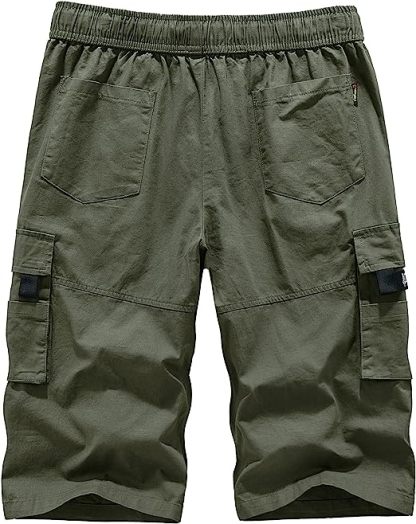 Summer Casual Elastic Shorts-Waves And Trunks