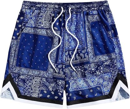 Summer Shorts With Pocket-Waves And Trunks