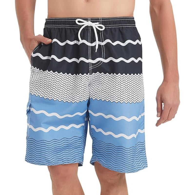 Vibrant Tropical Swim Shorts