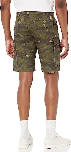 Canvas Relaxed Fit Cargo Short-Waves And Trunks
