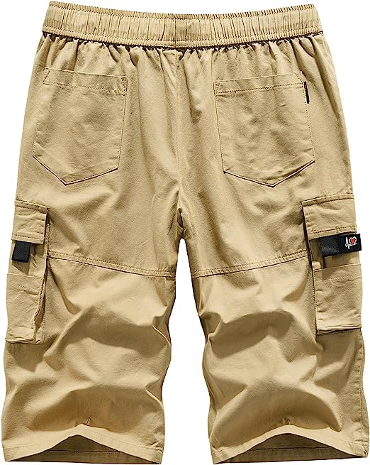 Summer Casual Elastic Shorts-Waves And Trunks