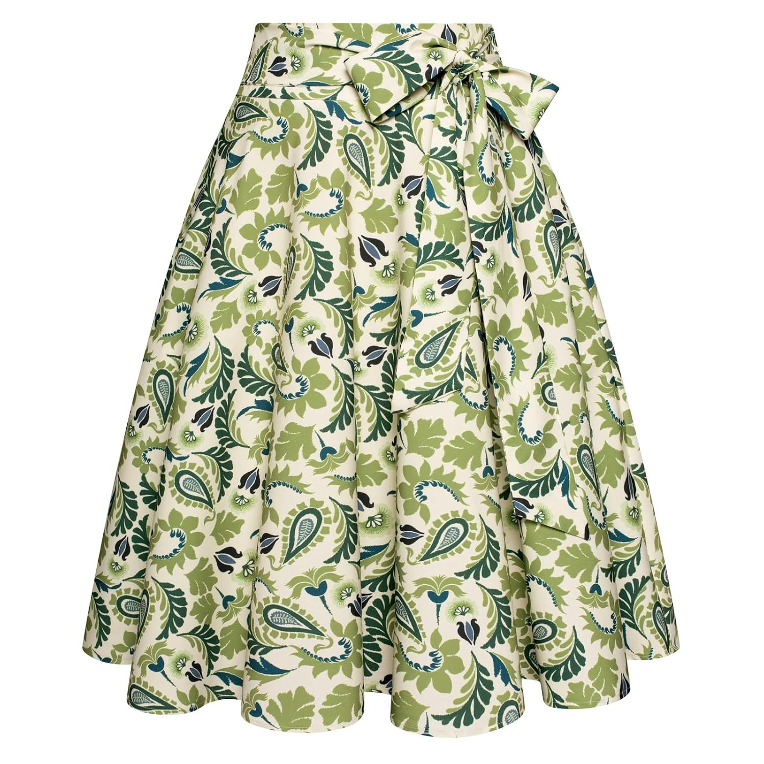 Flared High Aline Skirt With Pockets For Women