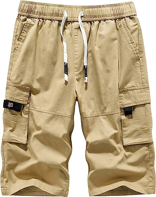 Summer Casual Elastic Shorts-Waves And Trunks