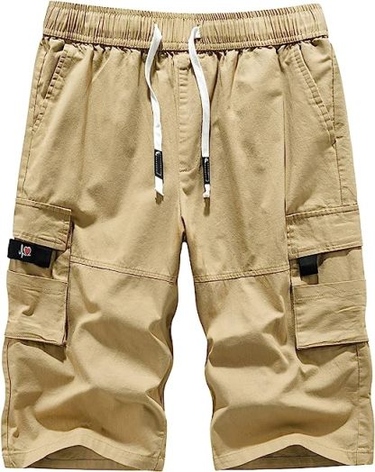 Summer Casual Elastic Shorts-Waves And Trunks