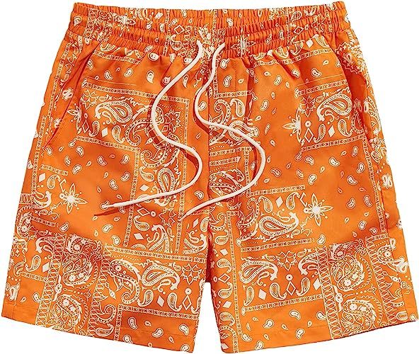 Summer Shorts With Pocket-Waves And Trunks