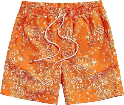 Summer Shorts With Pocket-Waves And Trunks