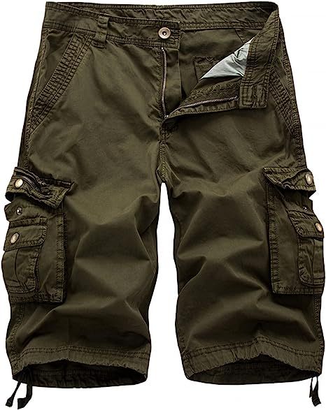Camo Cargo Shorts-Waves And Trunks