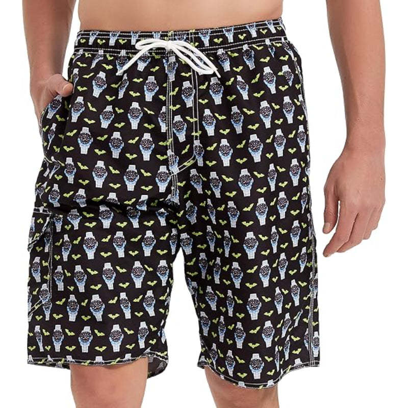 Vibrant Tropical Swim Shorts