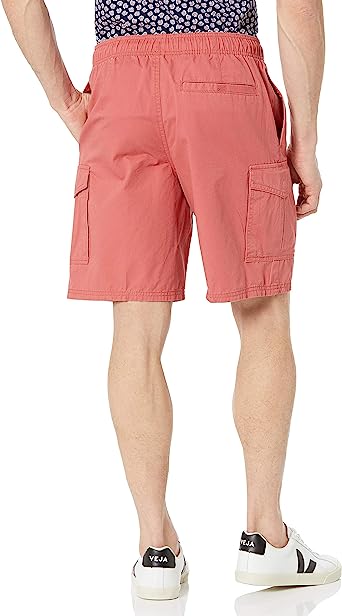 Elastic Waist Closure Cargo Short-Waves And Trunks