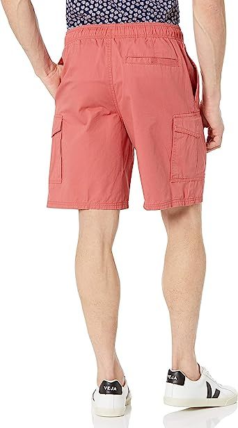 Elastic Waist Closure Cargo Short-Waves And Trunks
