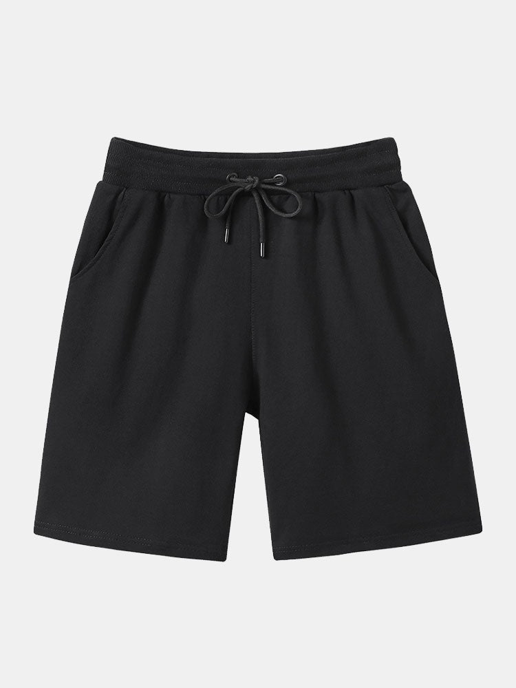 Workout Casual Mid Length Beach Shorts-Waves And Trunks