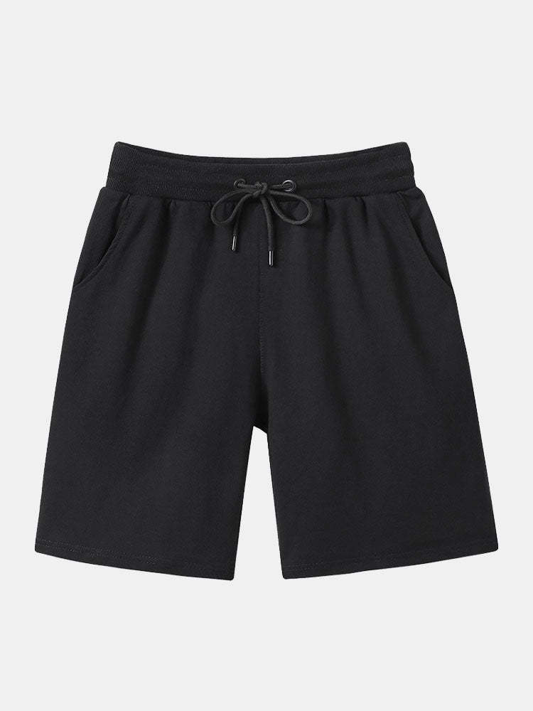 Workout Casual Mid Length Beach Shorts-Waves And Trunks