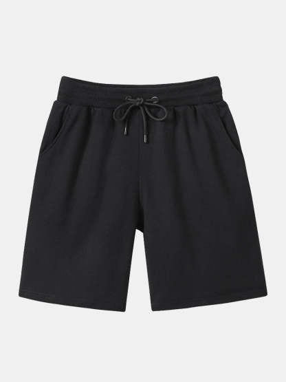 Workout Casual Mid Length Beach Shorts-Waves And Trunks