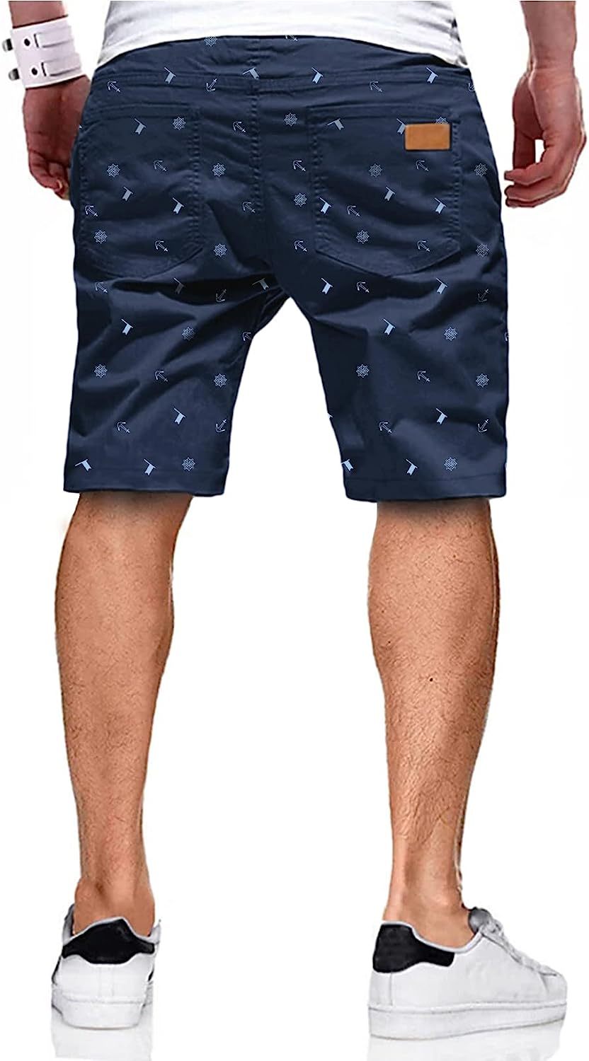 Breathable Comfort Drawstring Summer Shorts-Waves And Trunks