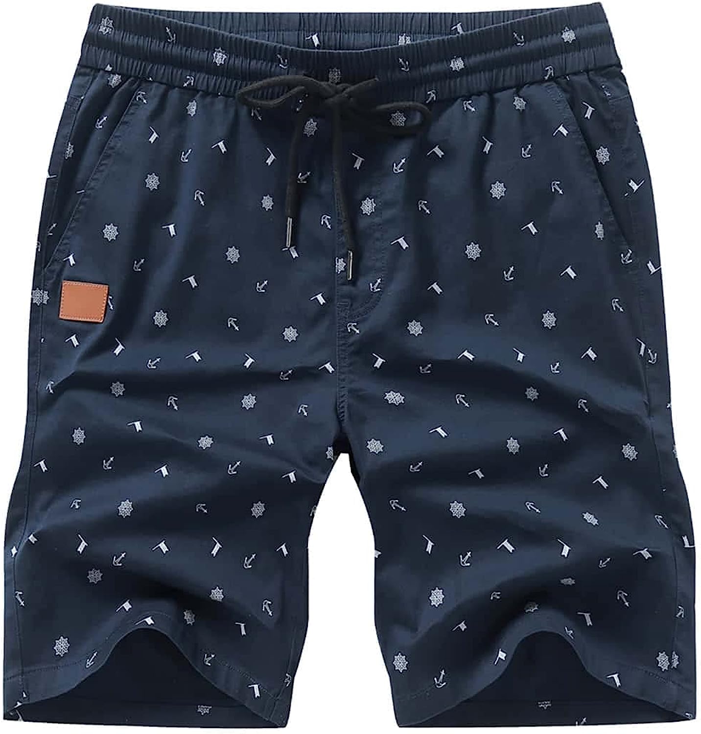 Breathable Comfort Drawstring Summer Shorts-Waves And Trunks