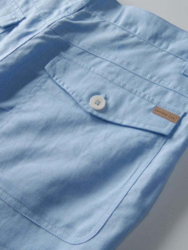 Comfortable Mid Length Shorts-Waves And Trunks