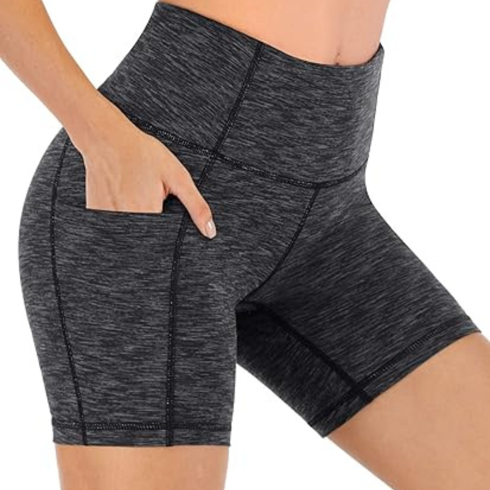 Biker Shorts Pockets Design – Stretch Fabric for Workouts-Waves And Trunks