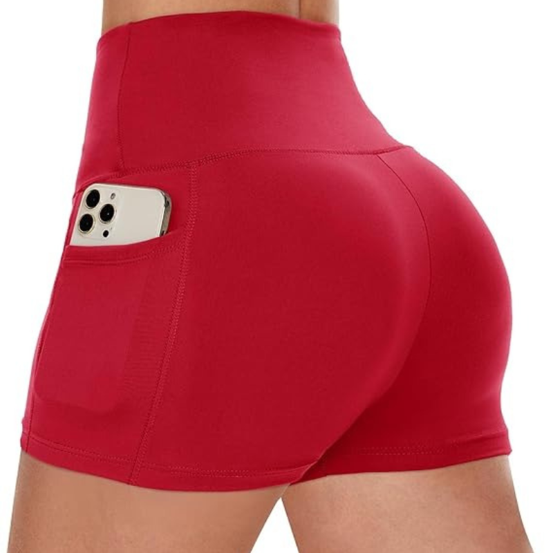 Seamless Compression Pocket Shorts – Flexible and Functional Fit-Waves And Trunks