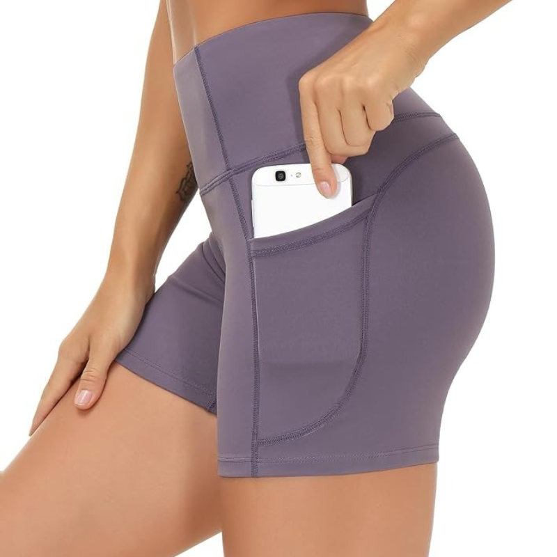 Pilates Workout Shorts – Deep Pocket for Comfort and Flexibility-Waves And Trunks