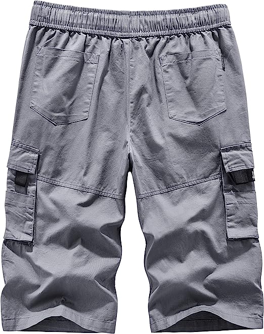 Summer Casual Elastic Shorts-Waves And Trunks