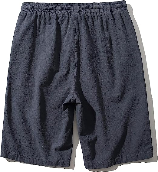Elastic Waist Shorts-Waves And Trunks