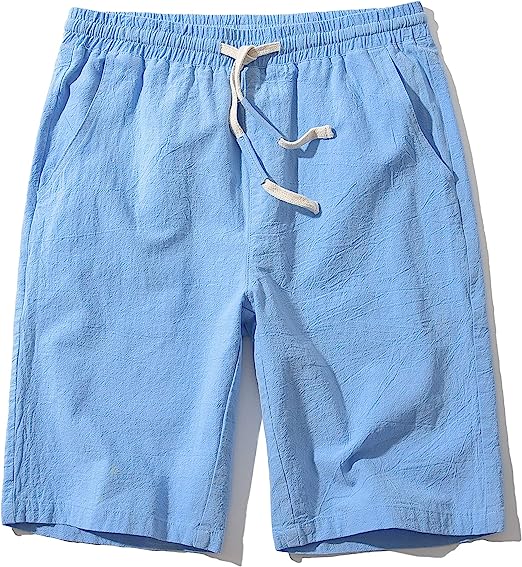 Elastic Waist Shorts-Waves And Trunks