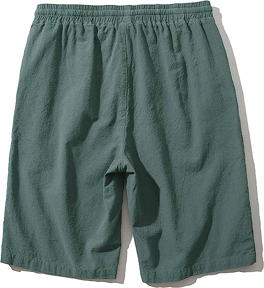 Elastic Waist Shorts-Waves And Trunks