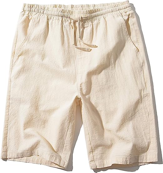 Elastic Waist Shorts-Waves And Trunks