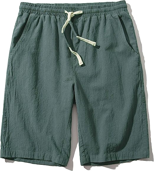 Elastic Waist Shorts-Waves And Trunks