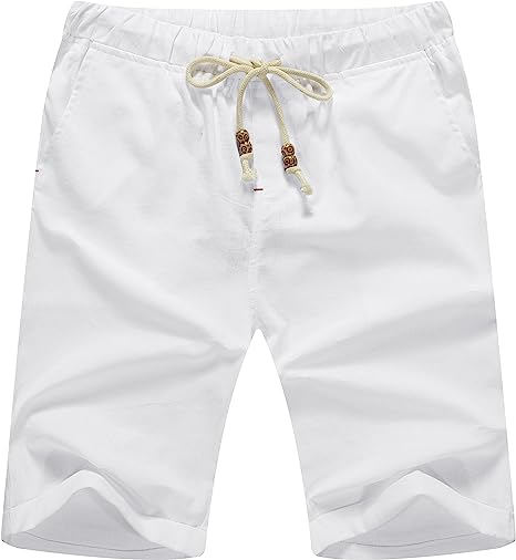 Casual Drawstring Closure Classic Fit Shorts-Waves And Trunks