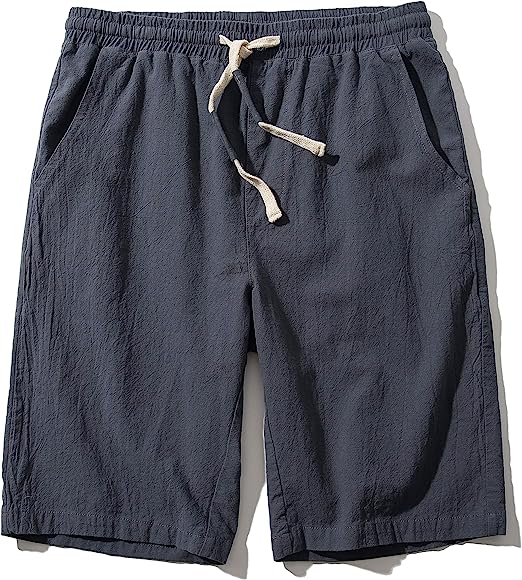 Elastic Waist Shorts-Waves And Trunks