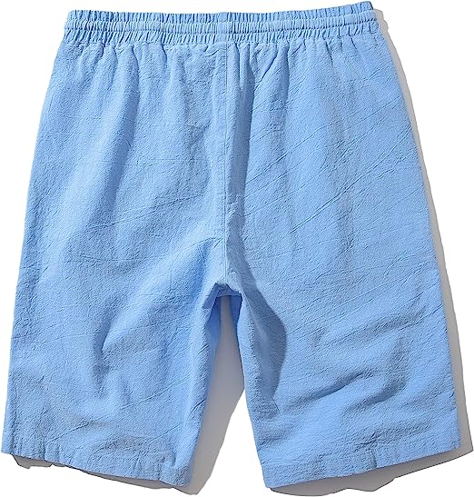 Elastic Waist Shorts-Waves And Trunks