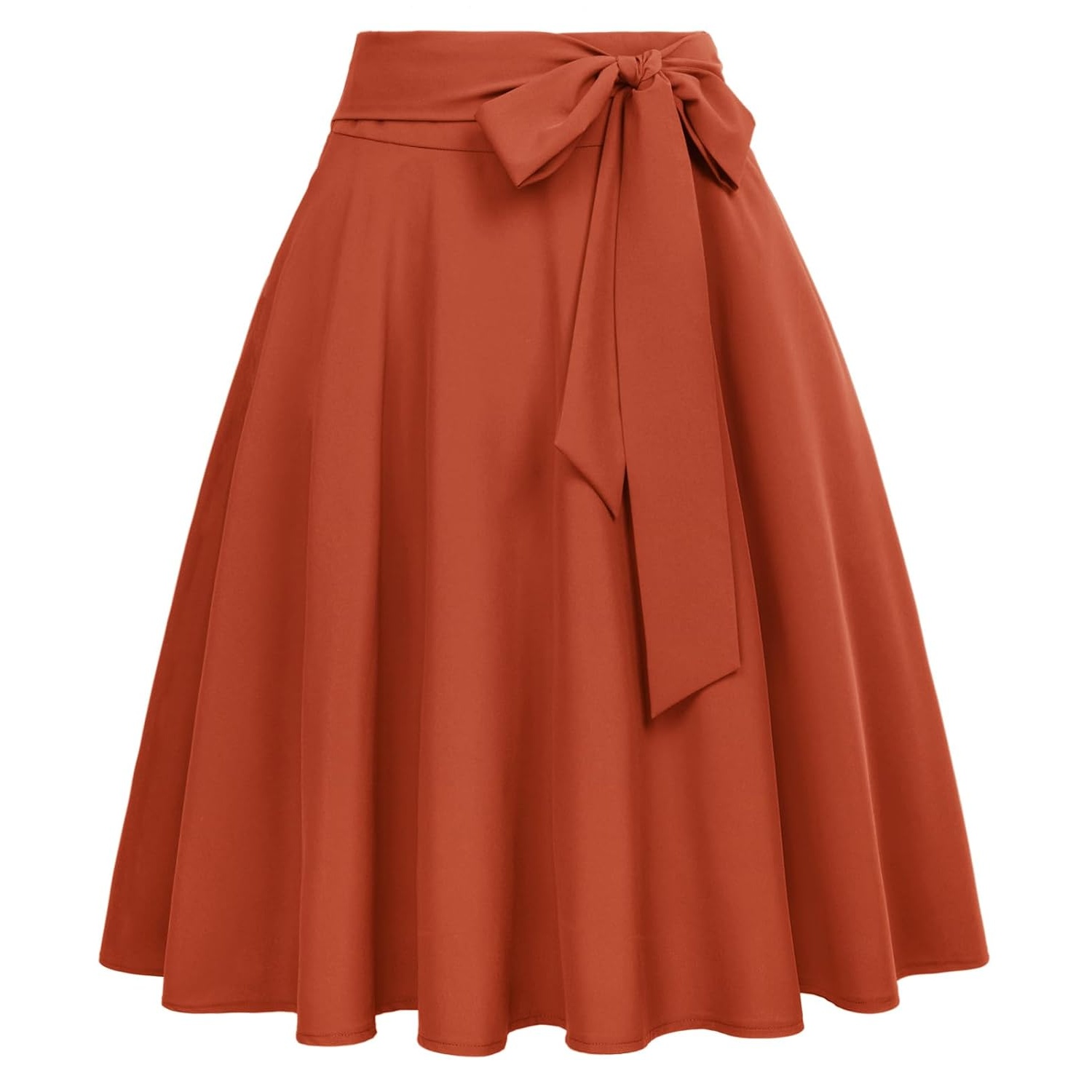 Flared High Aline Skirt With Pockets For Women