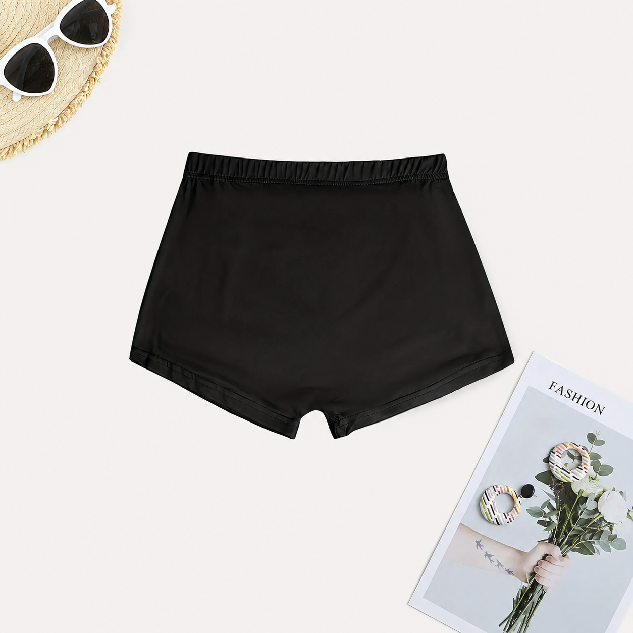 Comfy Letter Printed Outdoor Biker Shorts For Women