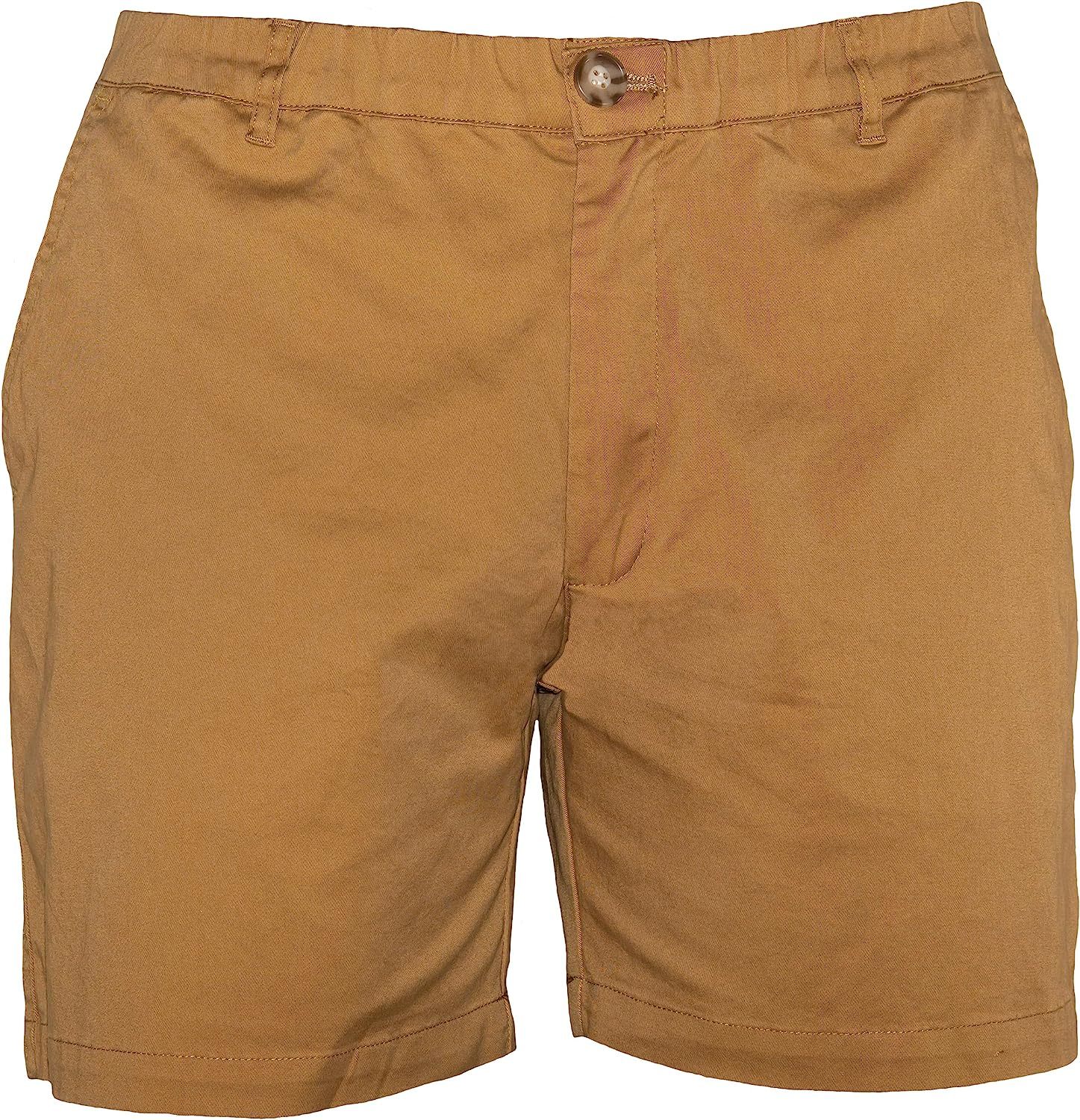 4 Way Stretch Elastic Waist Shorts-Waves And Trunks