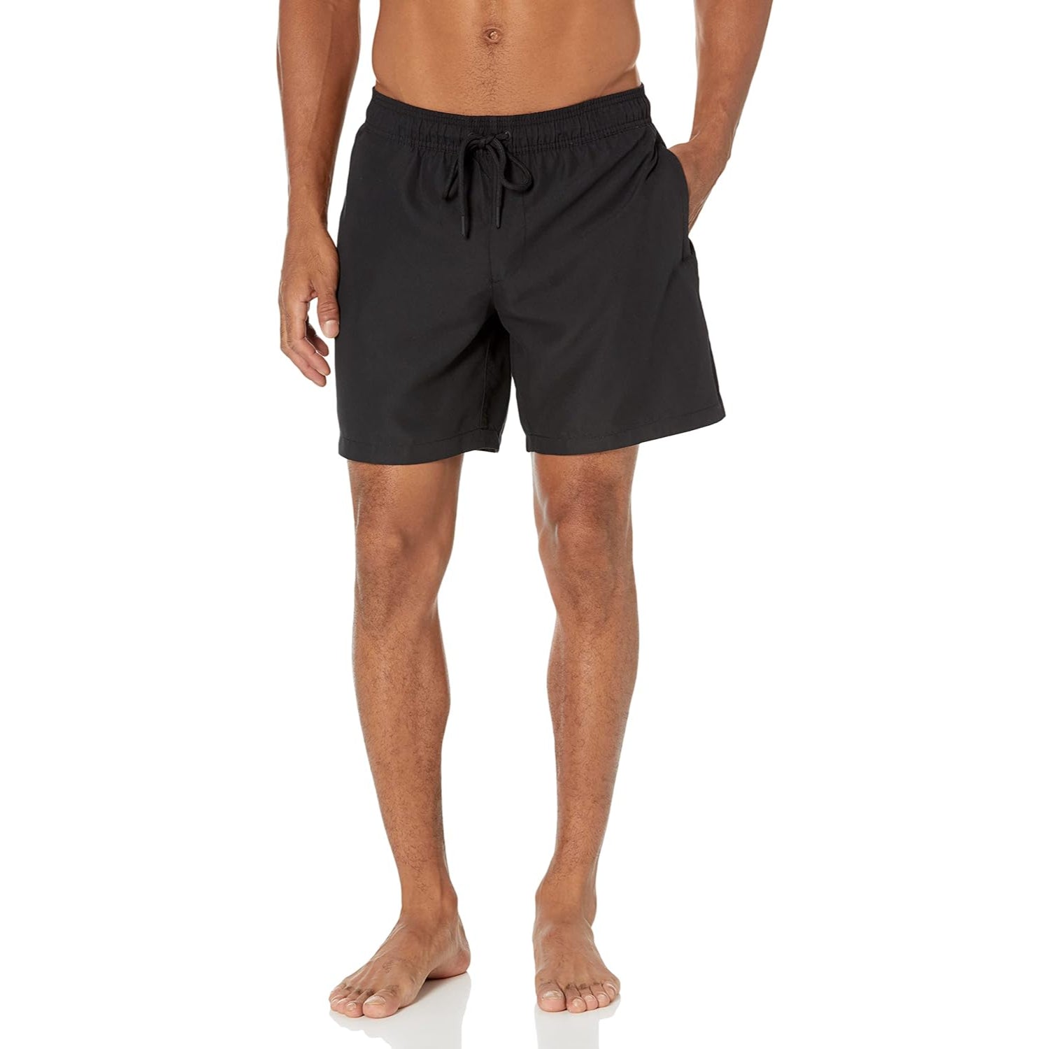 Adjustable Drawstring Swim Trunks-Waves And Trunks