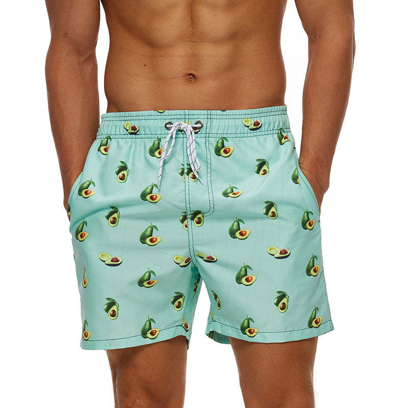 Avocado String Swim Shorts-Waves And Trunks