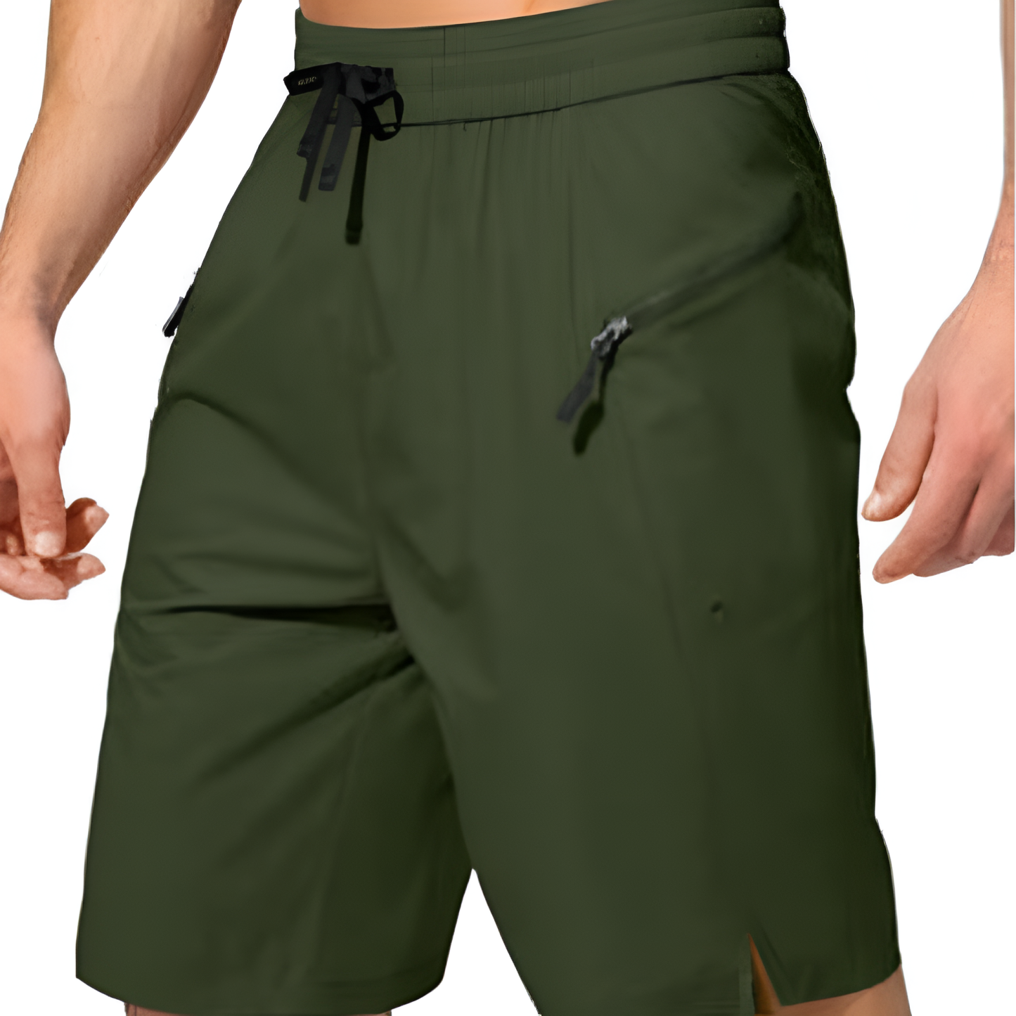 Beach Zipper Pockets Shorts-Waves And Trunks