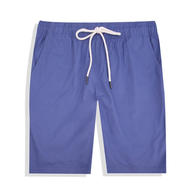 Summer Mens Cotton Casual Shorts-Waves And Trunks
