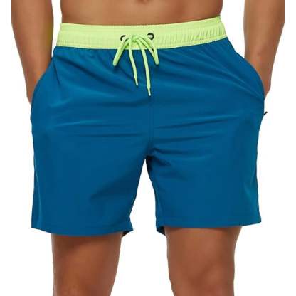 Casual Quick Dry Beach Short-Waves And Trunks