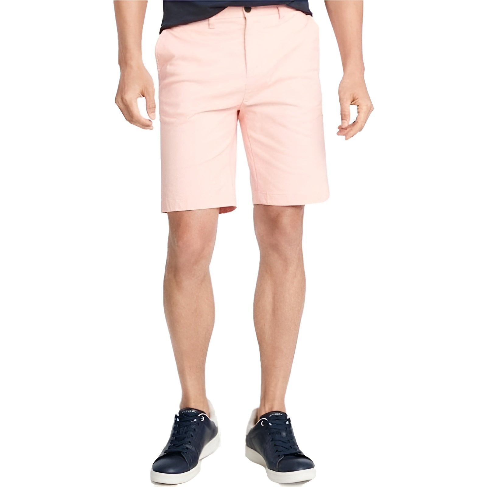 Button Closure Zip Fly Shorts-Waves And Trunks