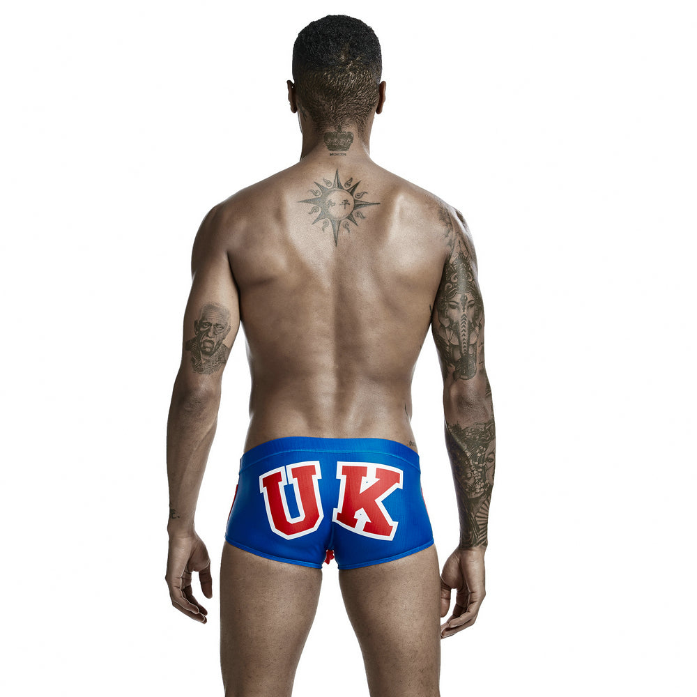 UK Flag String Summer Brief-Waves And Trunks